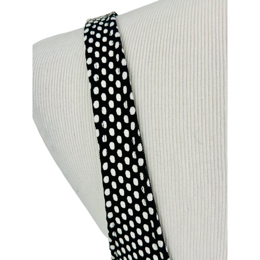Free People Intimately Sexy Black & White Polka Dot Bodycon Mini Dress - Picture 10 of 16